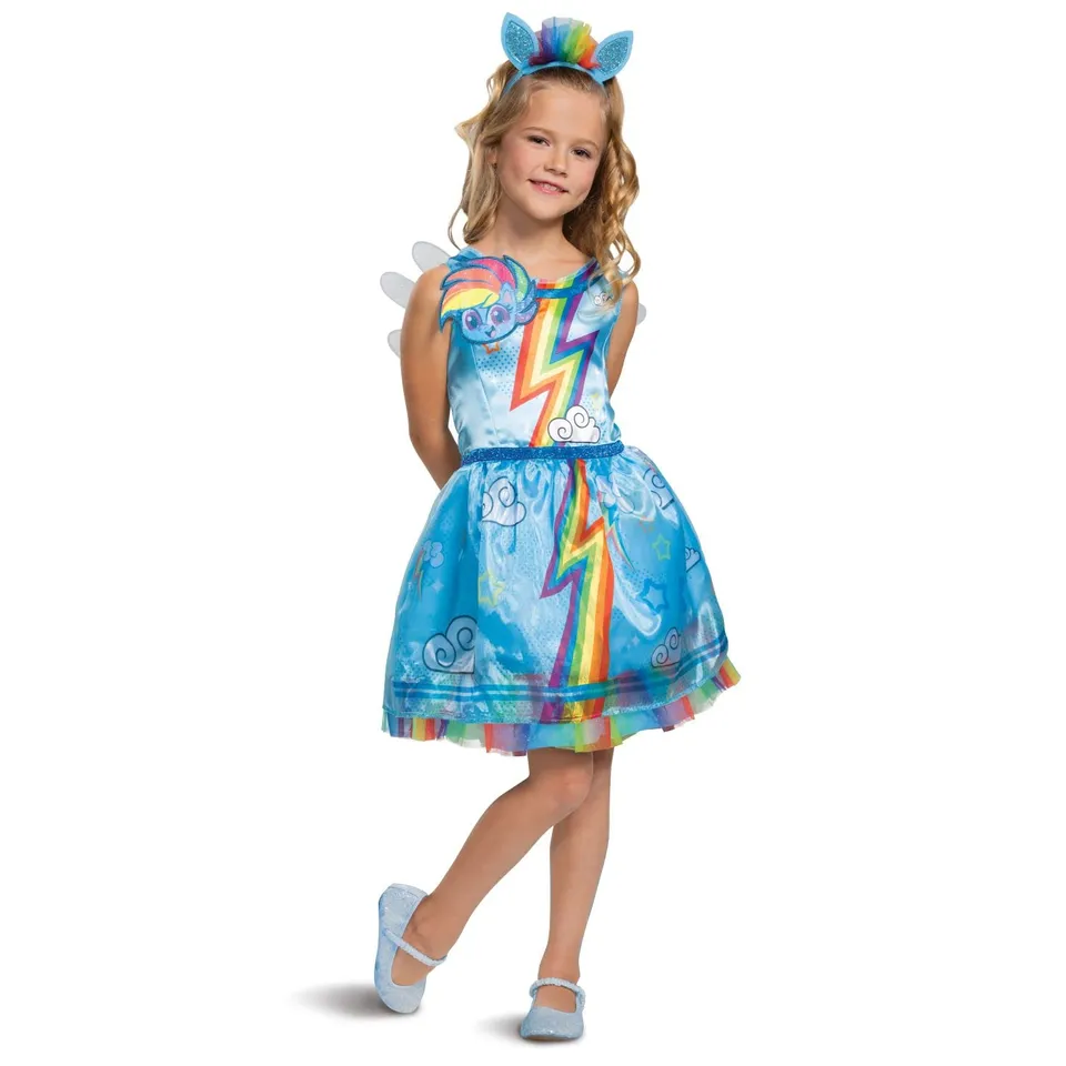 my-little-pony-rainbow-dash-d-guisement-fille-taille-s image 1