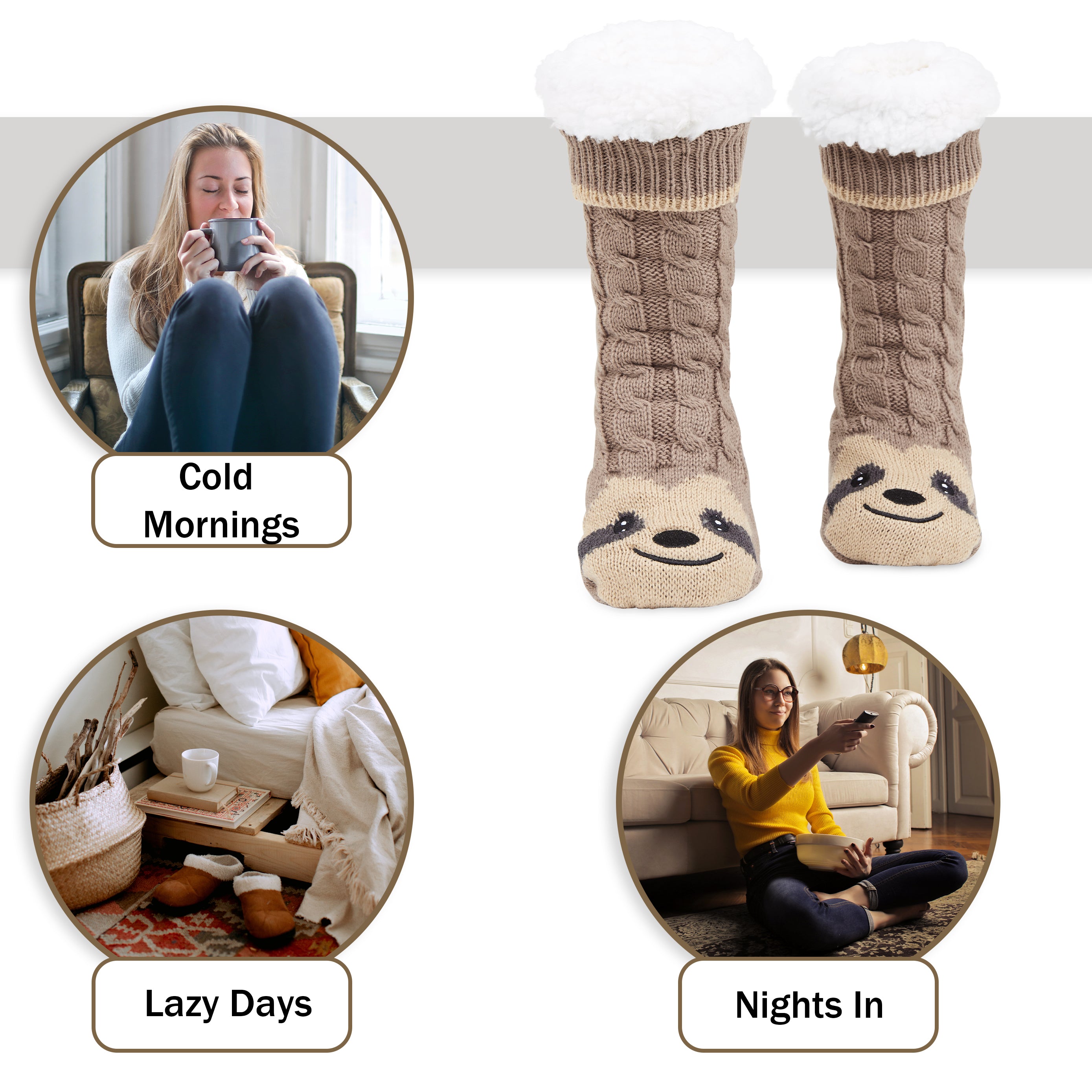 citycomfort-chaussettes-pilou-femme-sherpa-antichaud image 3