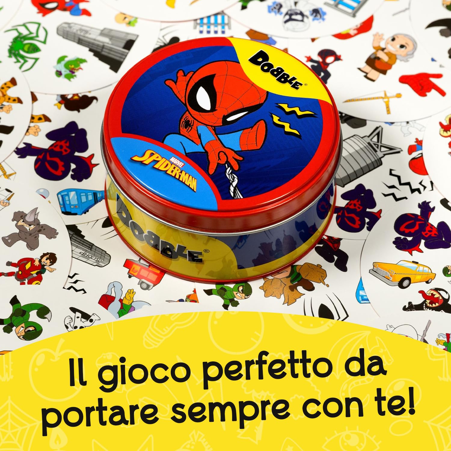dobble-spider-man-jeu-de-cartes-55-cartes-6-ans image 4