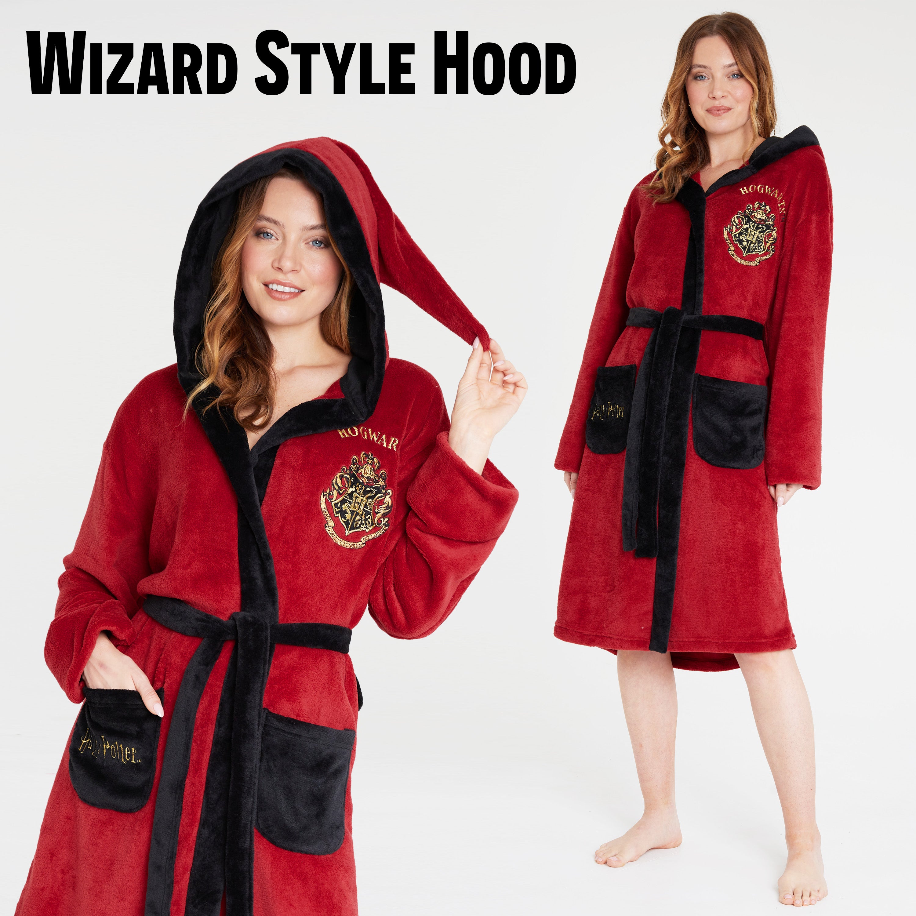 harry-potter-peignoir-polaire-femme-capuche-m image 5