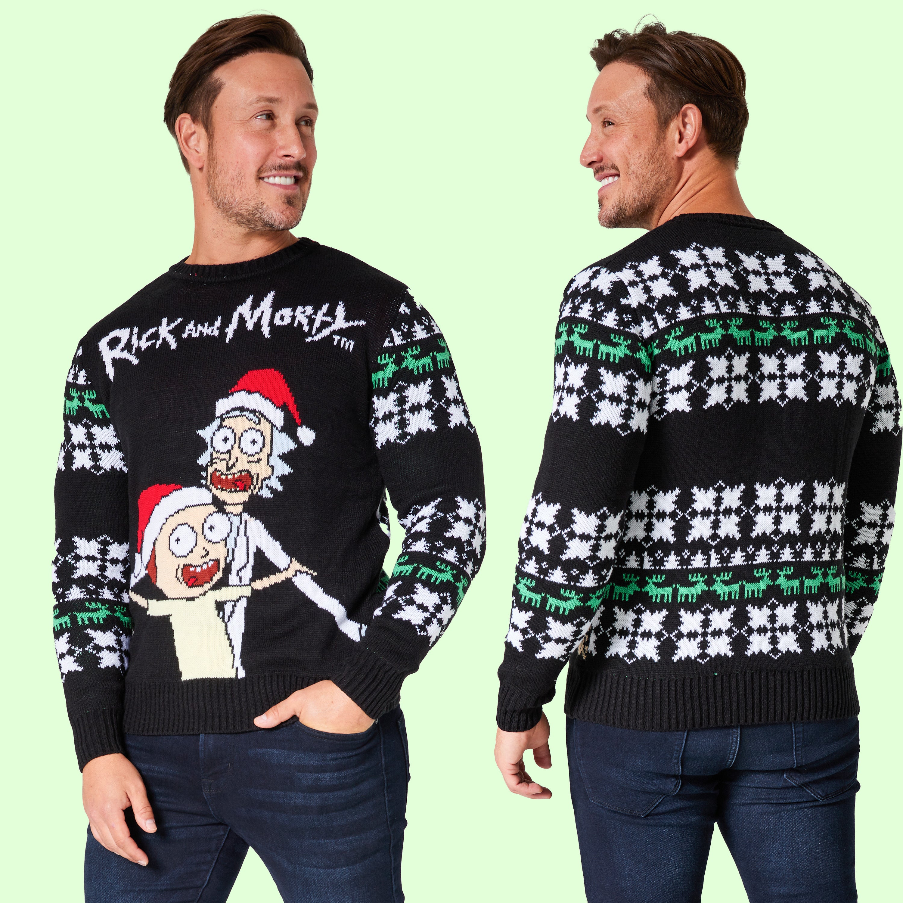 rick-and-morty-pull-no-l-homme-chaud-taille-m image 3