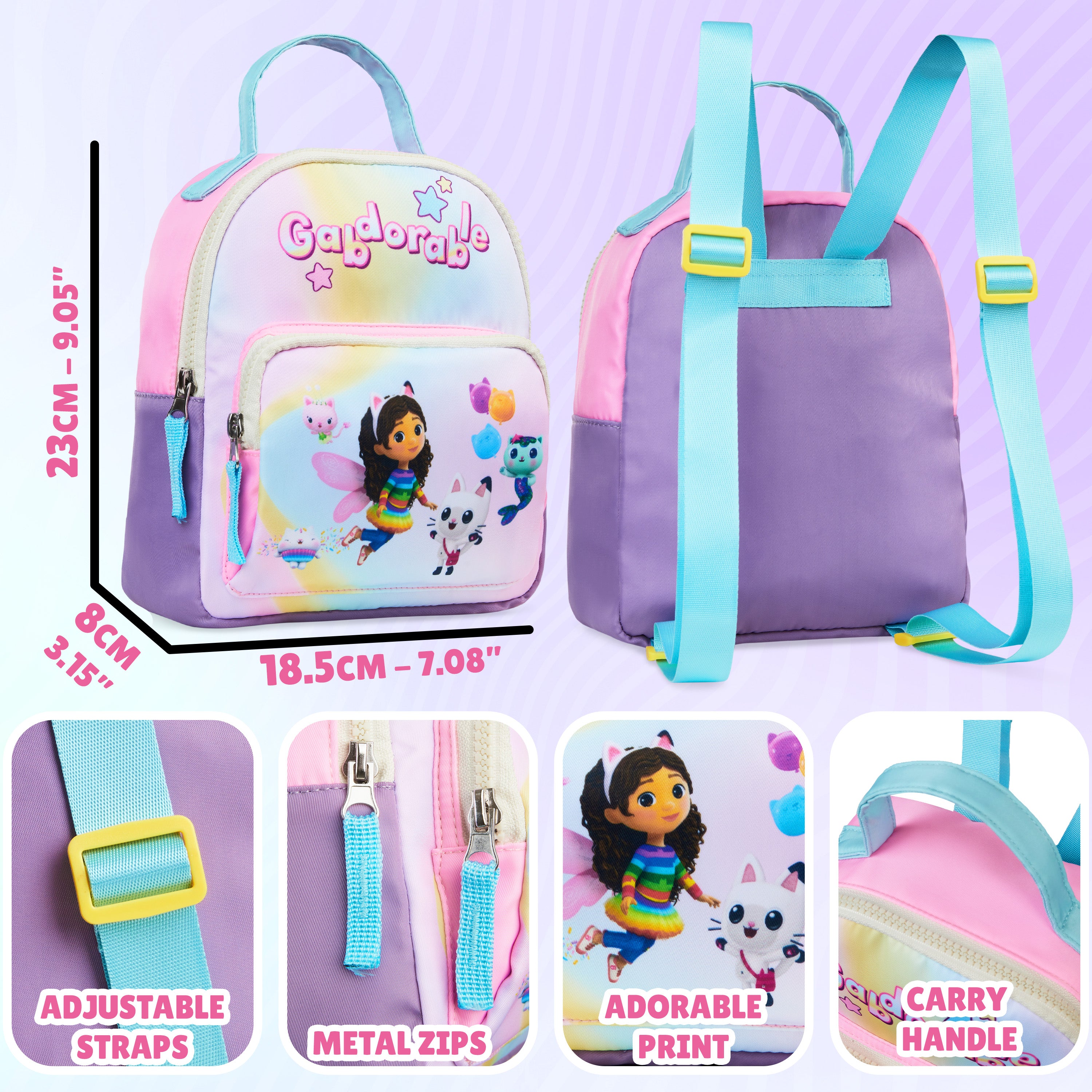 gabby-s-dollhouse-sac-dos-fille-petit-rucksack-l-ger image 6