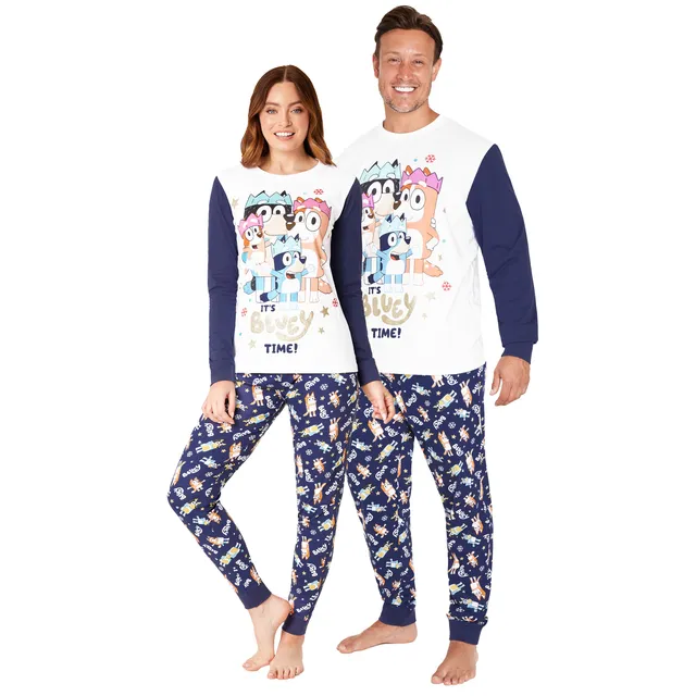 bluey-pyjama-famille-homme-taille-m-coton-no-l image 1