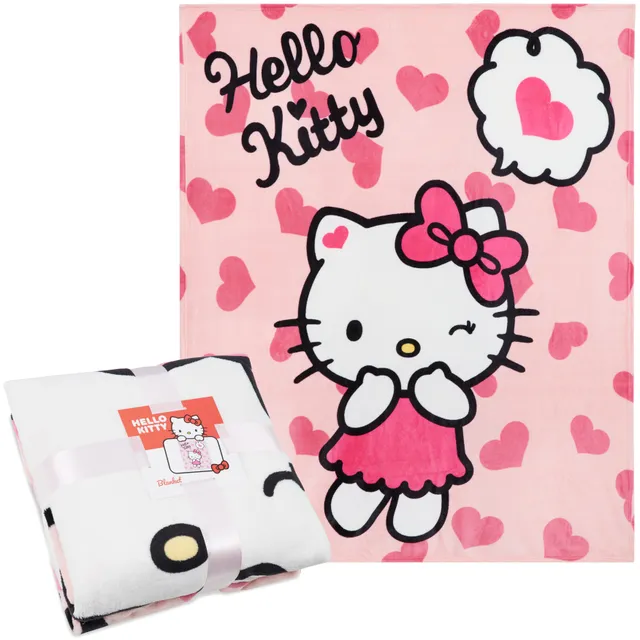 hello-kitty-plaid-polaire-150x130-couverture-douce-lit-canap image 1