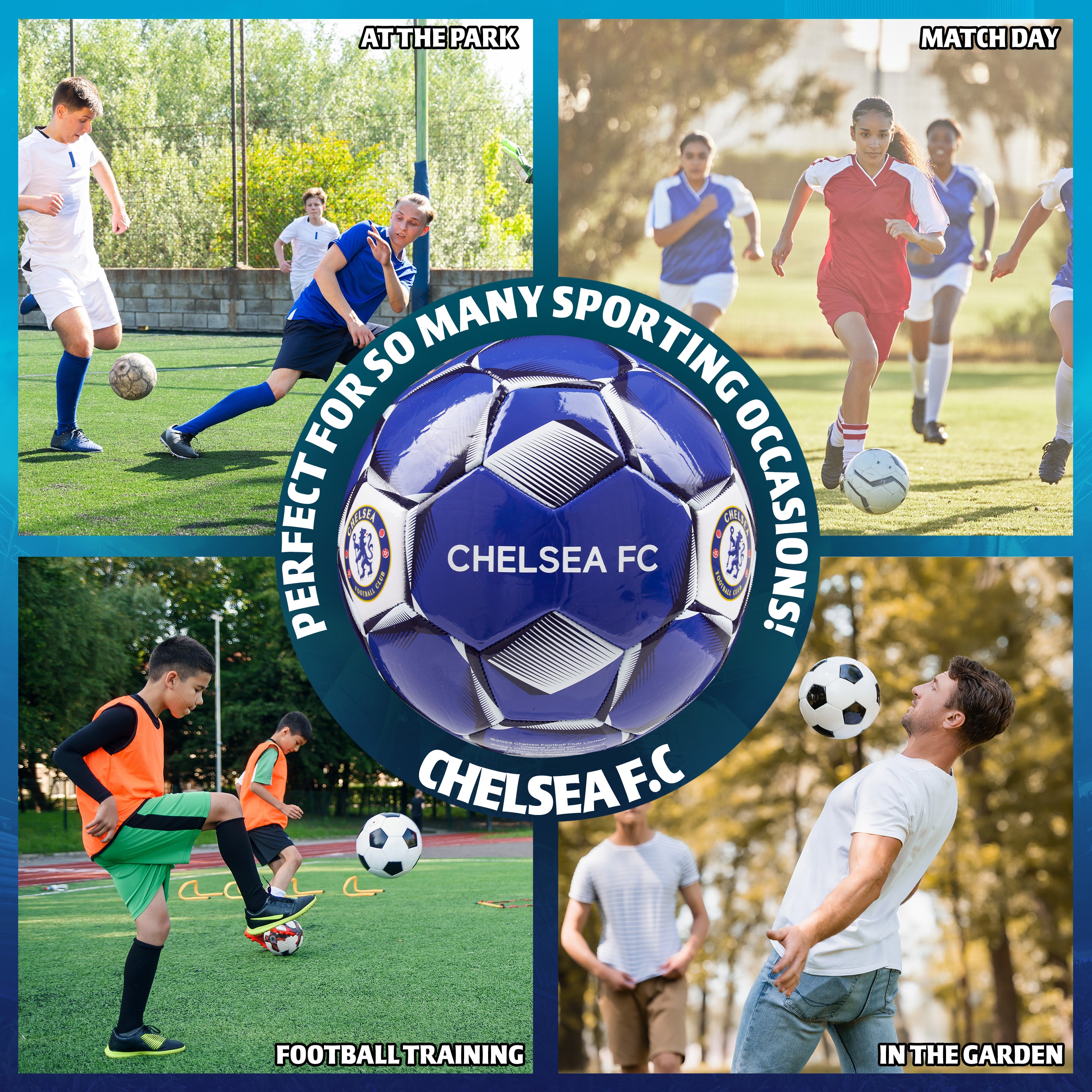 chelsea-fc-ballon-football-entra-nement-taille-3-4-5 image 4