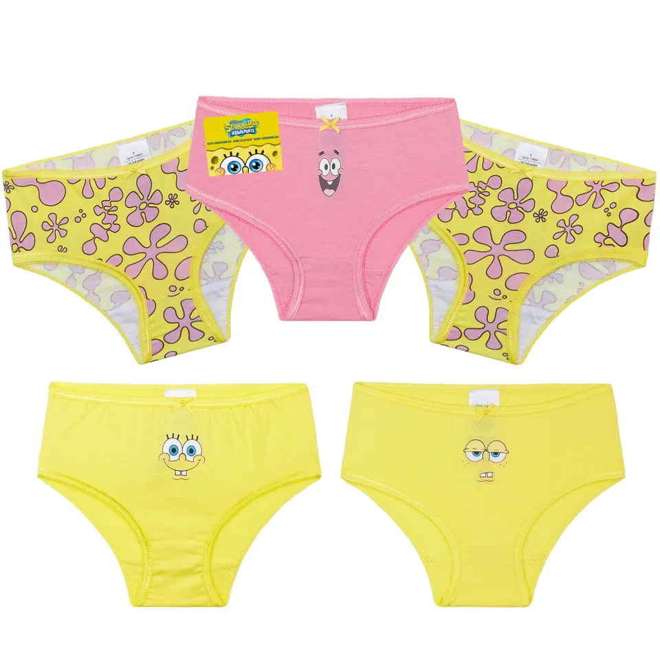 bob-ponge-culotte-fille-coton-3-4-ans-lot image 1